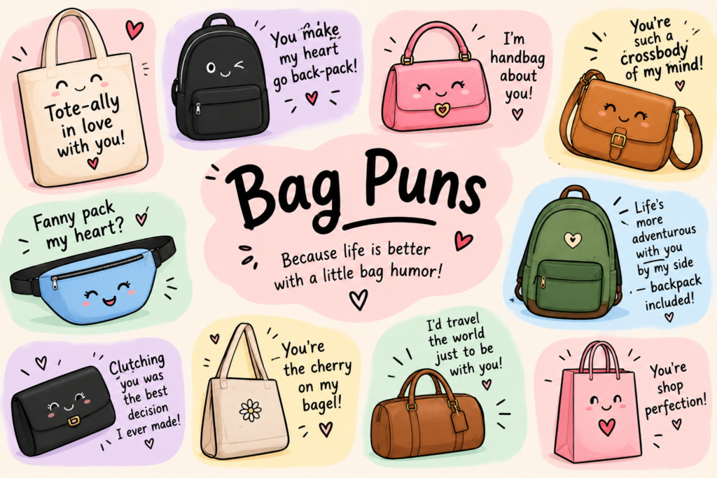 bag puns