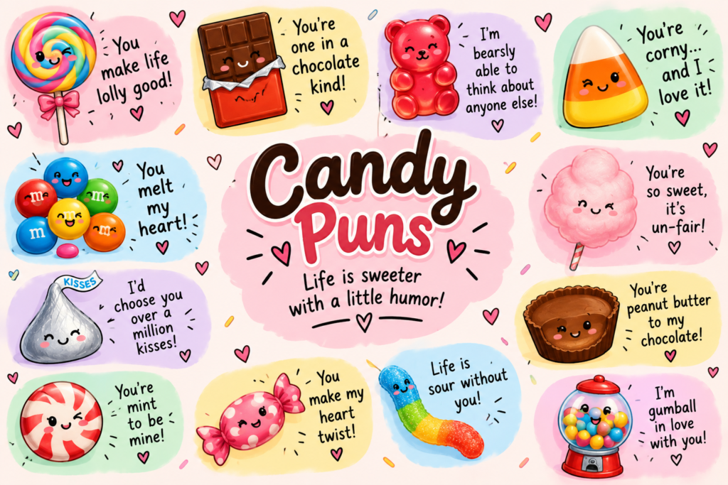 candy puns